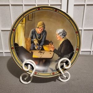 Vintage Norman Rockwell "A Family's Full Measure" Collectors Plate